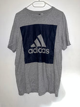 Load image into Gallery viewer, Adidas grey logo tee
