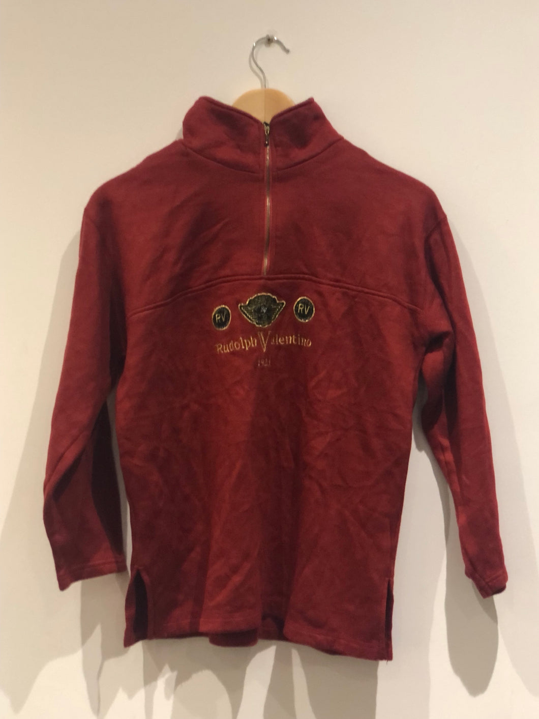 Rudolph Valentino Quarterzip Fleece Red