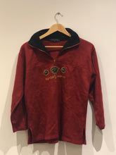 Load image into Gallery viewer, Rudolph Valentino Quarterzip Fleece Red
