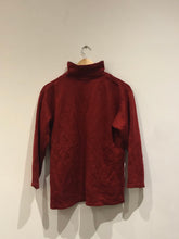 Load image into Gallery viewer, Rudolph Valentino Quarterzip Fleece Red
