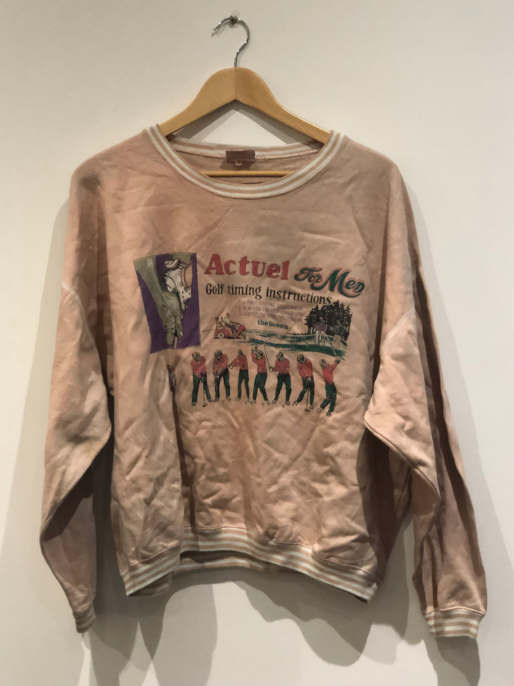 Actuel Vintage Golf Instructions Sweatshirt