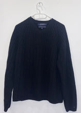Load image into Gallery viewer, Tommy Hilfiger 80% lambswool sweat black
