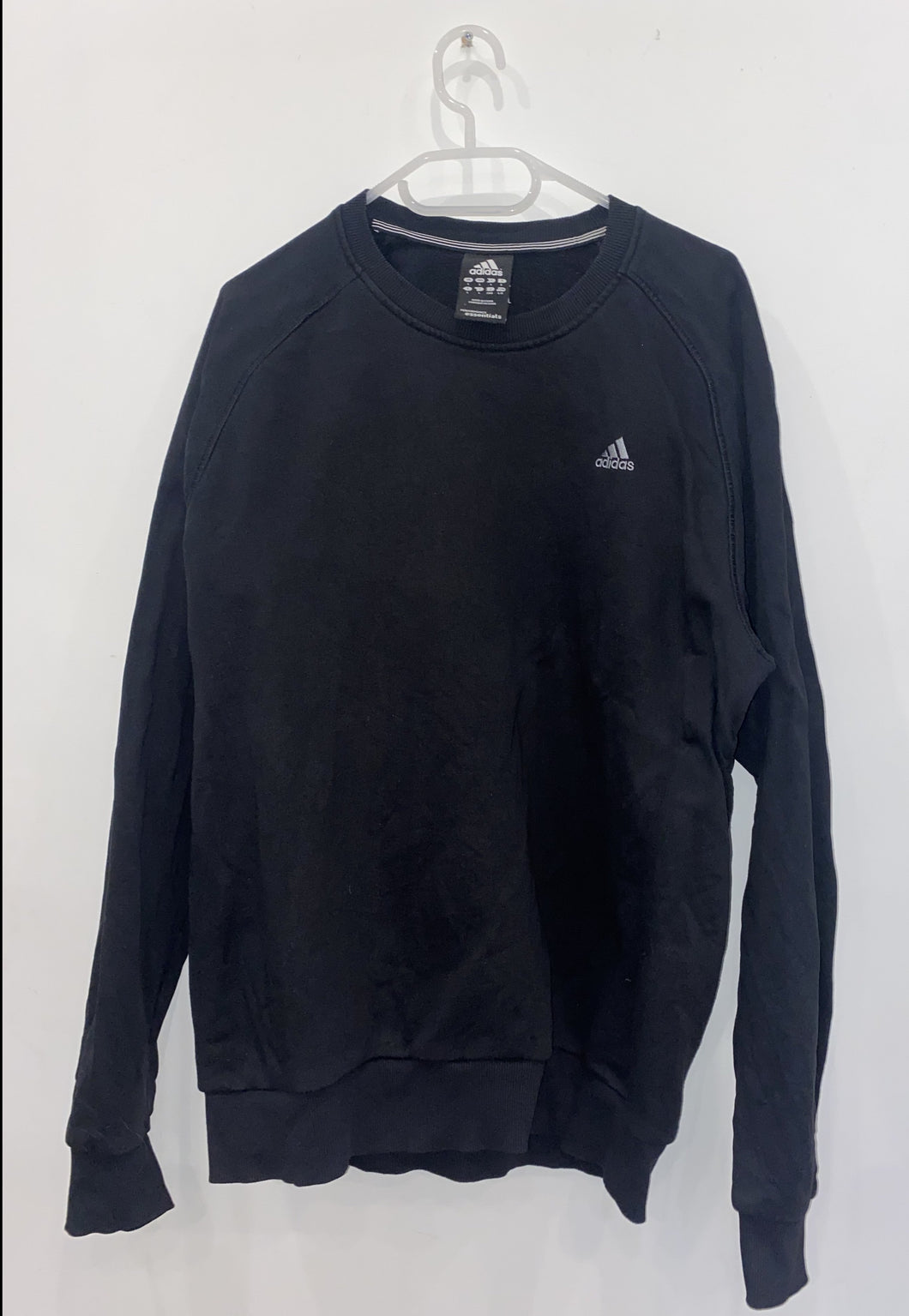 Adidas Black Crewneck Sweat