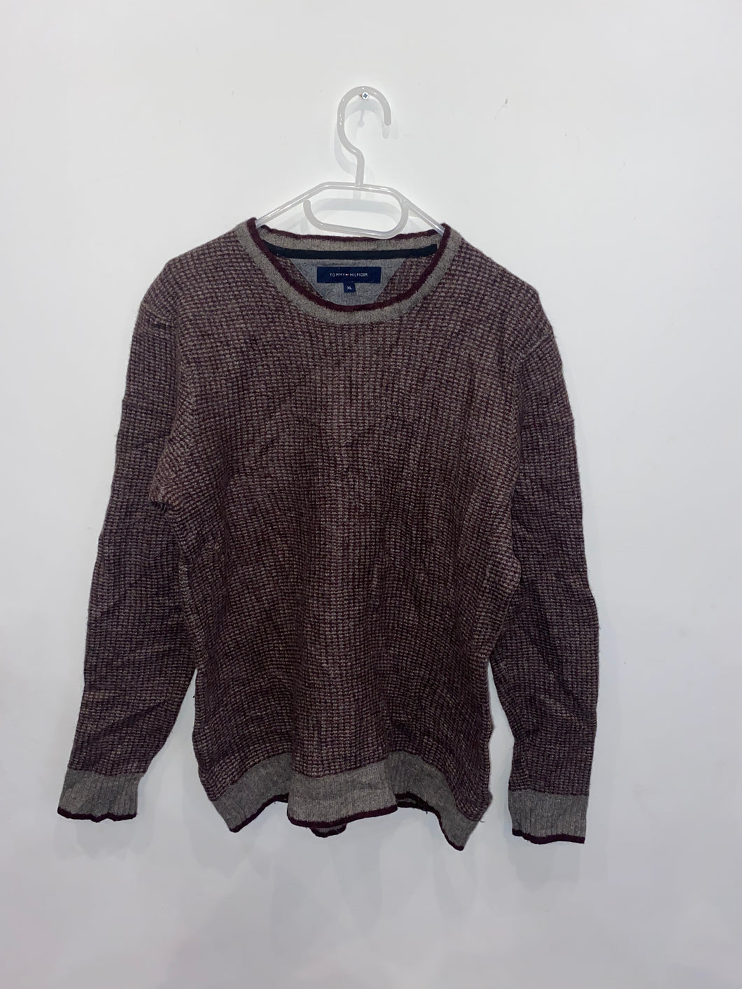 Tommy Hilfiger Grey Purple Sweat